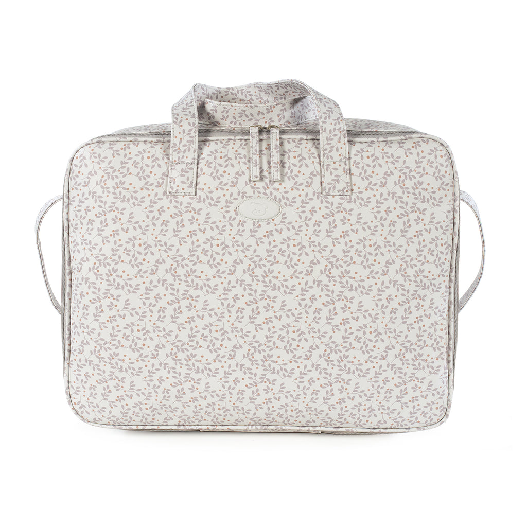 Berries Grey Travel Holiday and Maternity Bag House of Maroha