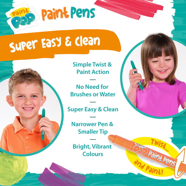 Paint Pop 12 Pack Quick Dry Paint Pens