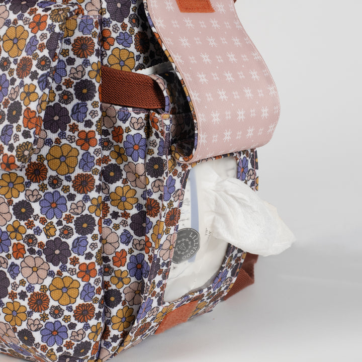 Camden Multicolor Backpack Diaper Changing Bag