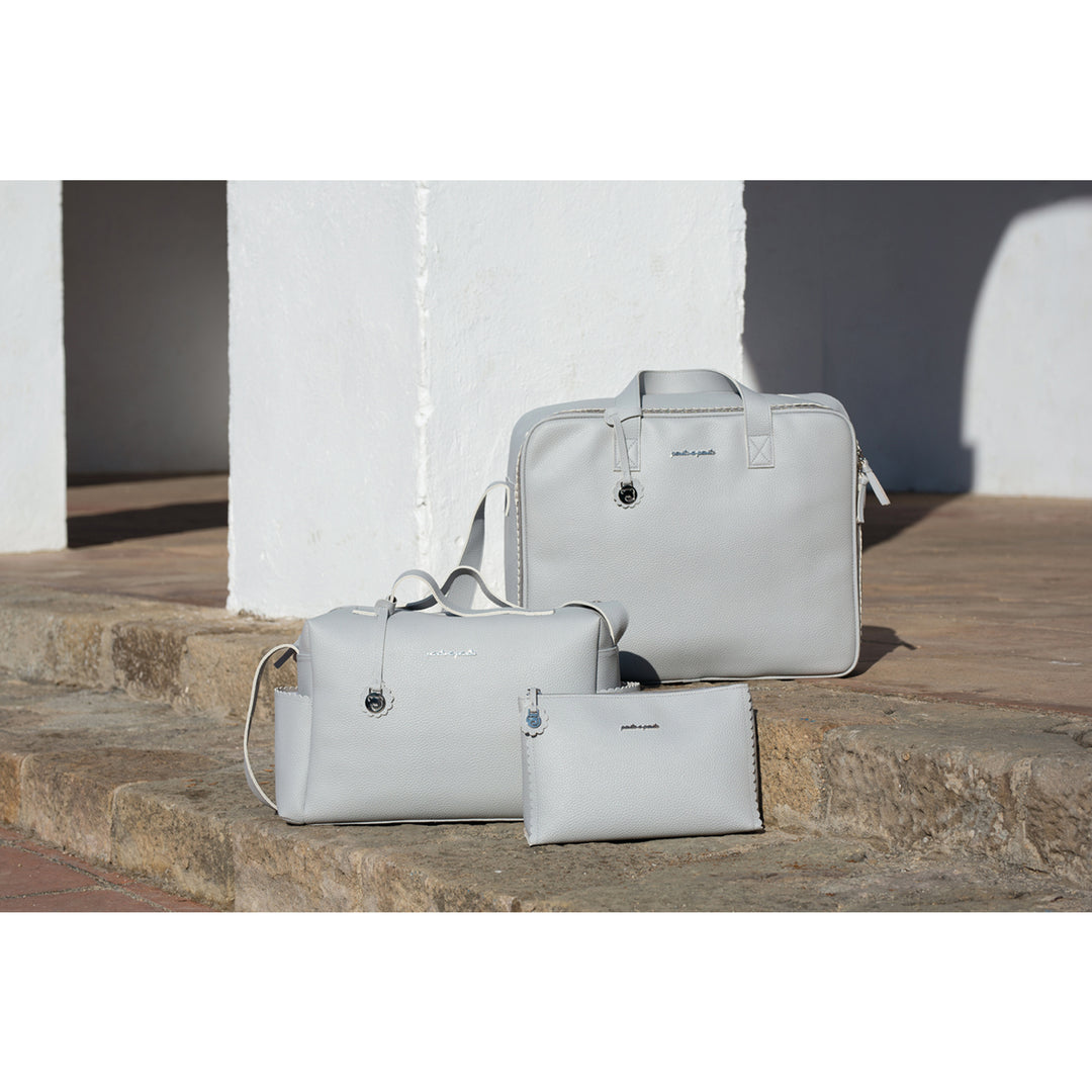 Biscuit Grey Travel Holiday and Maternity Bag