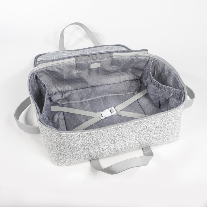 Flower Mellow Grey Travel Holiday and Maternity Bag