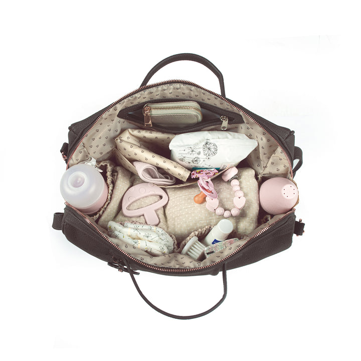 London Coffee Diaper Changing Bag