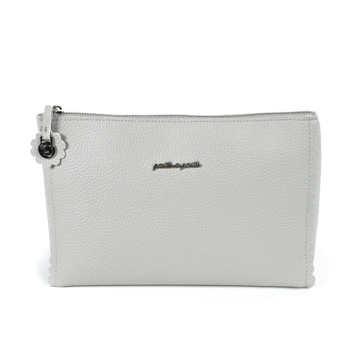 Biscuit Grey Travel Essentials Pouch