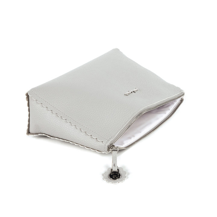 Biscuit Grey Travel Essentials Pouch