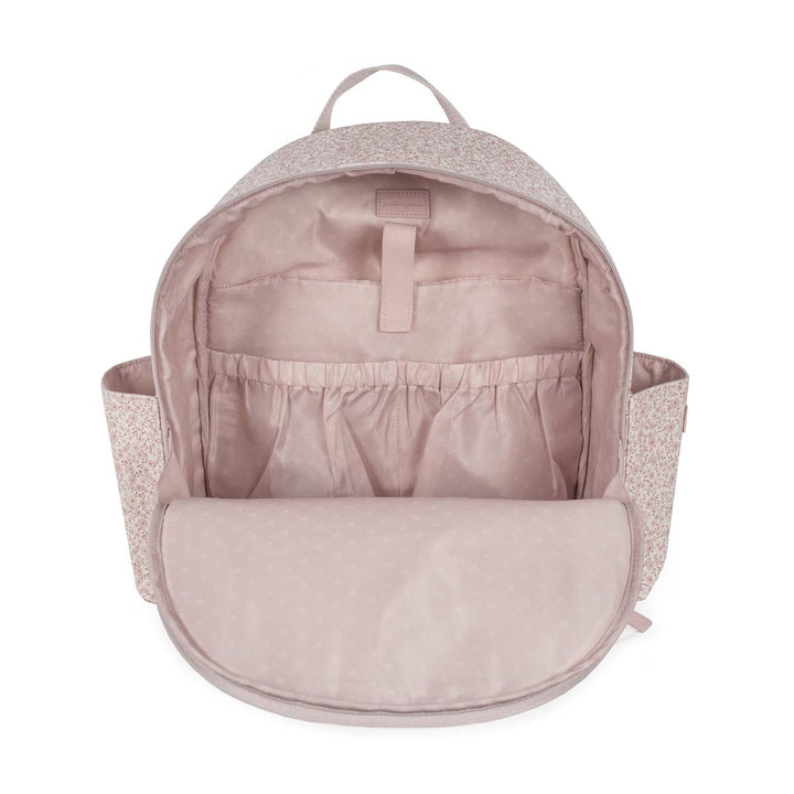 Flower Mellow Pink Backpack Diaper Changing Bag