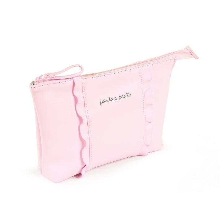 Nido Flounce Pink Travel Essentials Pouch