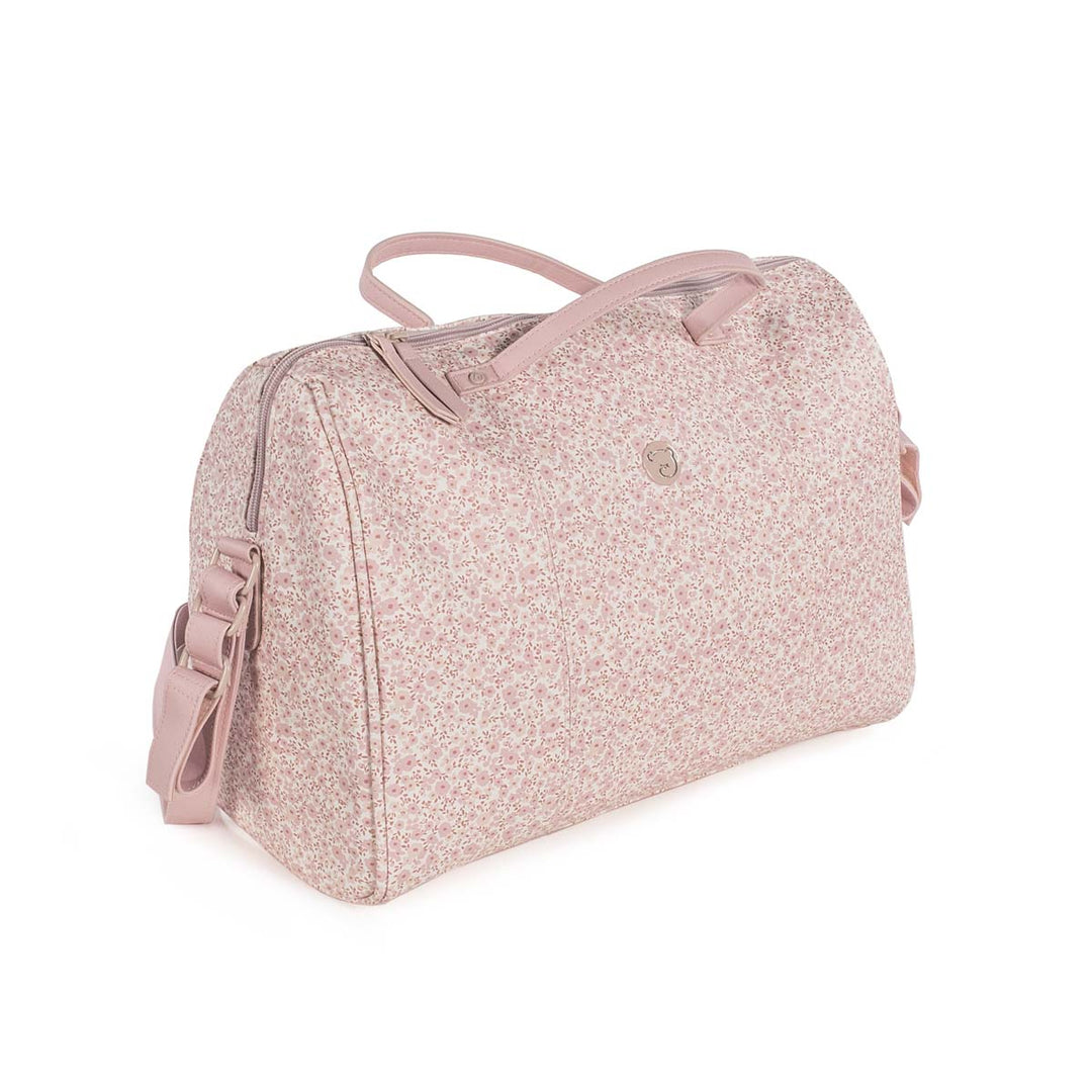 Flower Mellow Pink Diaper Changing Bag