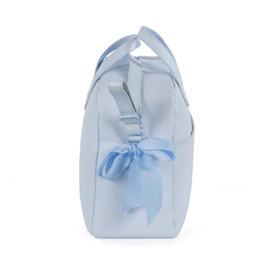 Pasito A Pasito Little Stars Changing Bag in Light Blue Eco-Leather prezzo  65 €