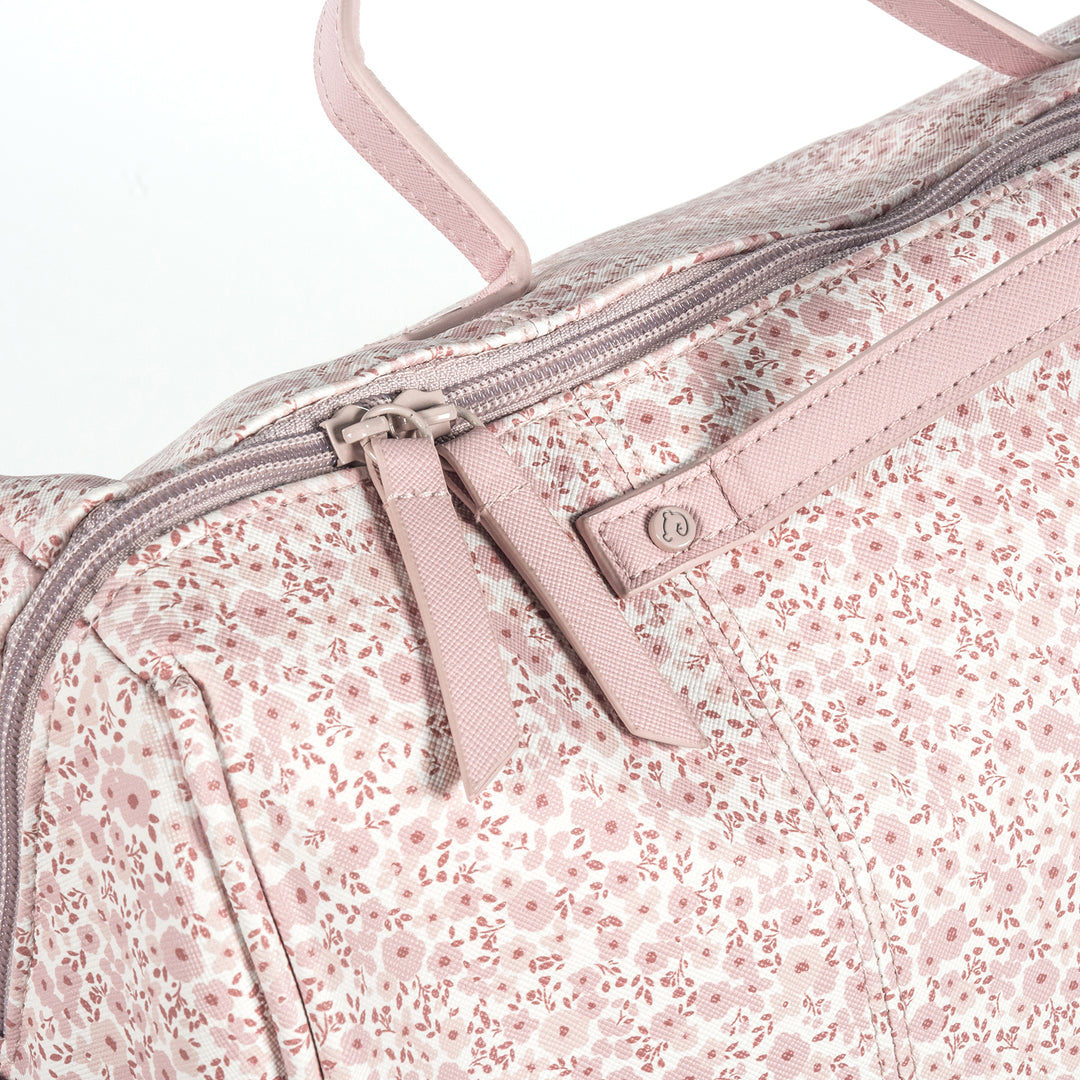 Flower Mellow Pink Diaper Changing Bag